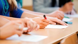 image of hands and paper