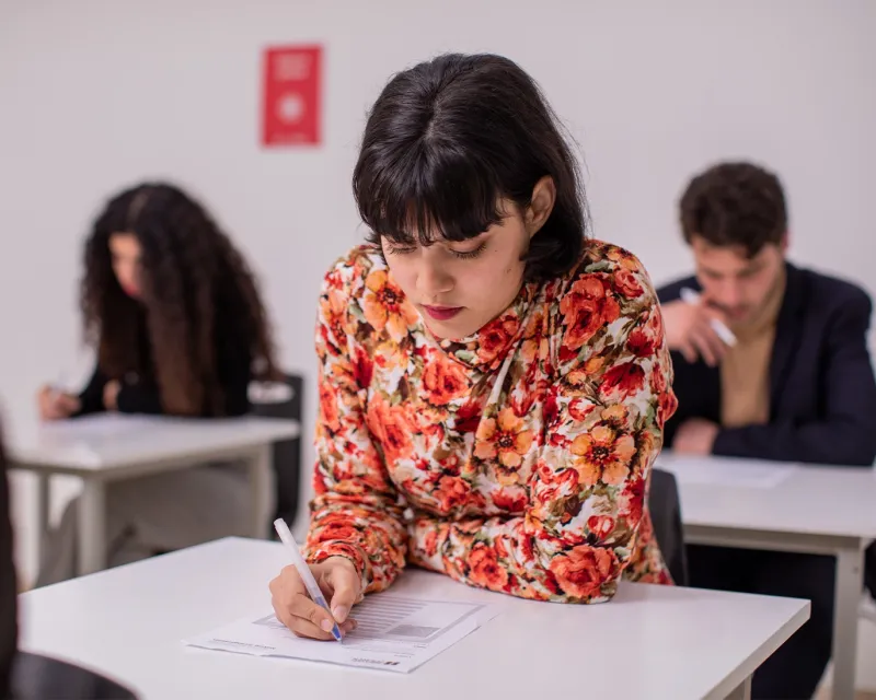 girl-studying-classroom-ielts-exam-preparation